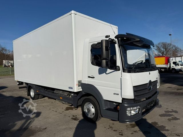 Fourgon tôlé MERCEDES-BENZ ATEGO 818 L Koffer 6,1m LBW 1 to.*AHK Euro 6E