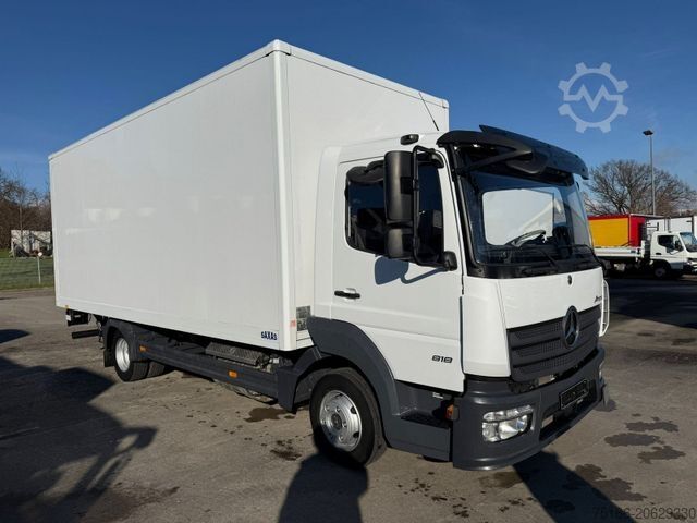 Fourgon tôlé MERCEDES-BENZ ATEGO 818 L Koffer 6,1m LBW 1 to.*AHK Euro 6E