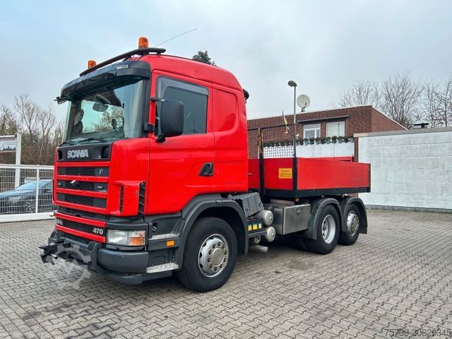 Tractor estándar SCANIA 470 124L SZM mit Pritsche 6x2