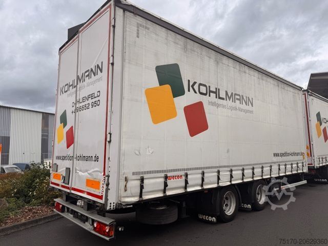 Отворена ремарке със строшен брезент WECON APZ 218