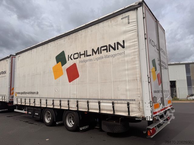 Отворена ремарке със строшен брезент WECON APZ 218