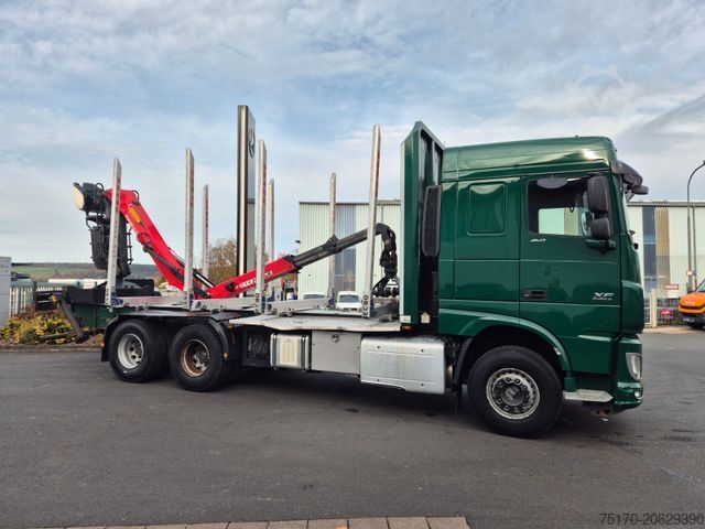 Samochód do przewozu drewna DAF XF 460 6x4 Epsilon M12Z91