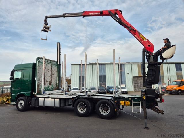 Samochód do przewozu drewna DAF XF 460 6x4 Epsilon M12Z91