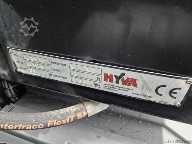 Kiper kamion MERCEDES-BENZ Arocs 2543 L 6x2/4 Hiab TS 2018 TAZ Funk