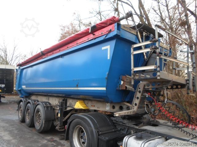 Semi-remorque benne SCHMITZ CARGOBULL Stahlmulde