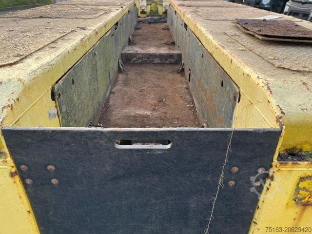 Matala lavettipuoliperävaunu NOOTEBOOM Tiefladesattelauflieger Euro-78-04 Tiefladeraufl