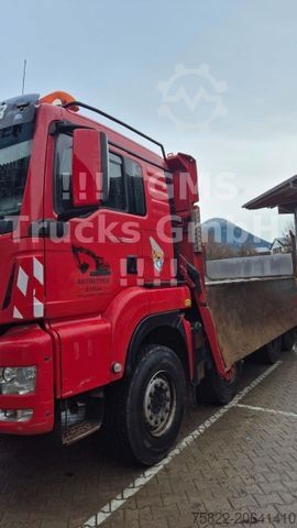 Tresidig tippbil MAN TGS 35.500 / 8X4 / Meiller Bordmatik