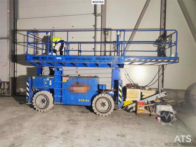 Ножничный подъемник Imer IT17220 Electric scissor lift comes with new annua