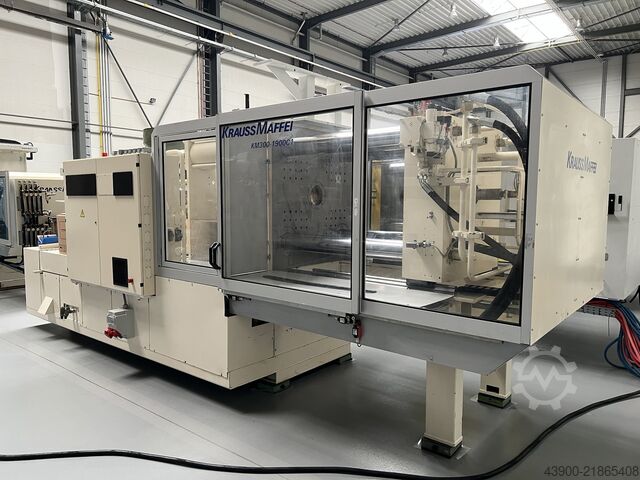 Formsprutningsmaskin KraussMaffei KM 300 - 1900 C1