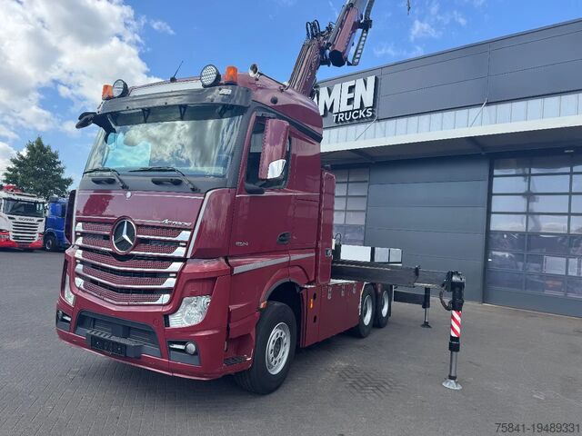 Truk derek Mercedes-Benz AROCS 3351 6x4 Euro 6 FASSI F 485 RA .2.25 + JIB