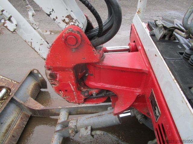 Minibagger Takeuchi TB 014 - LEHNHOF MS01-Schnellwechsler + 3 Löffel