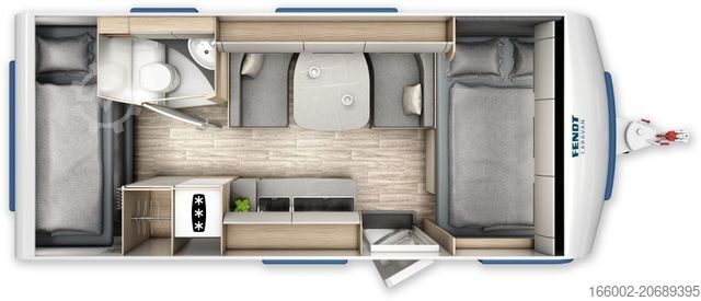 キャラバン FENDT Bianco Activ 515 SKF Modell 2026 ausgestellt!