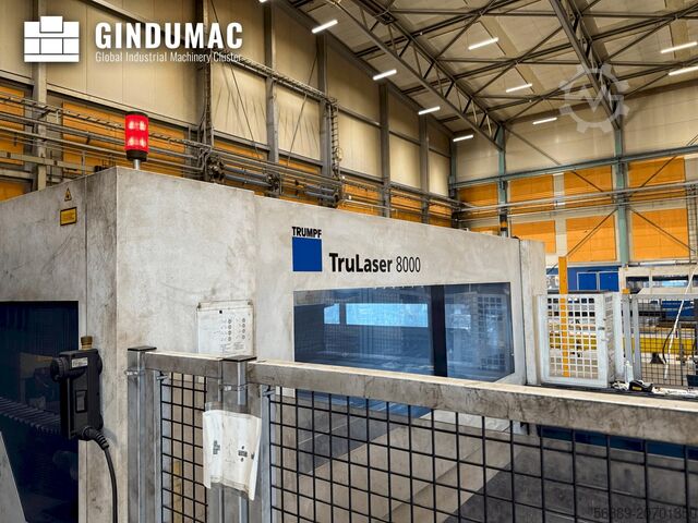 Máquina de corte por láser de CO2 TRUMPF TruLaser 8000