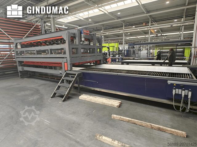 Máquina de corte a laser de fibra Bystronic BySprint Fiber 4020 + ByTrans Extended 4020