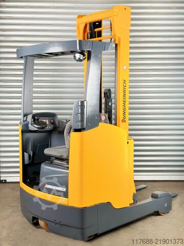 Xe nâng reach truck Jungheinrich ETV 214 - Service Neu -nur 4.444 Std.-Batterie 85%