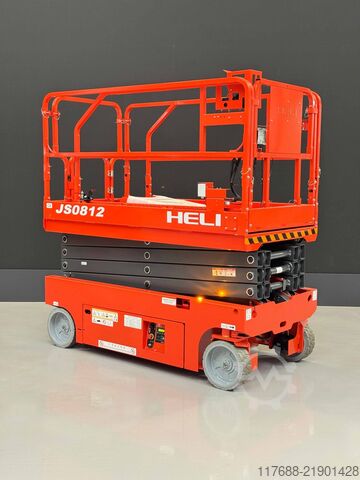 Dizalica na škare Heli 10m - 450KG Scheren Arbeitsbühne - Neu - Garantie