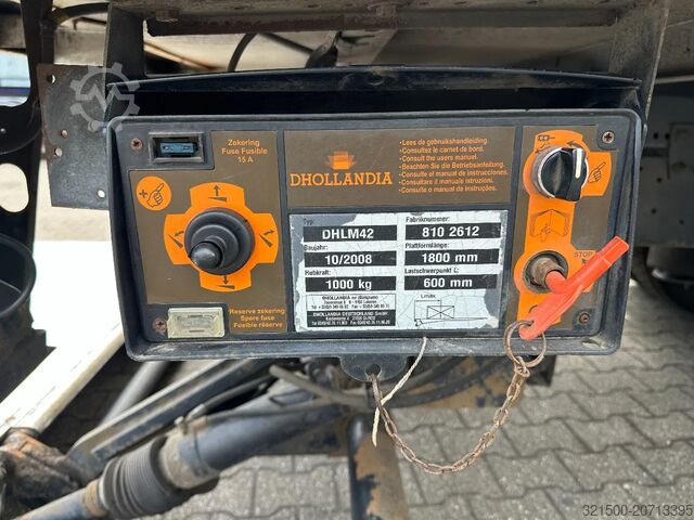 čemodāns Iveco EuroCargo 120 EL18 Closed Box Saxas / Lift / Eu...