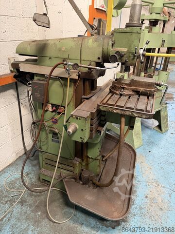 Univerzálna frézovacia a vyvrtávacia stroj Gebr. Thiel Duplex 159 Universal Milling Machine with DRO