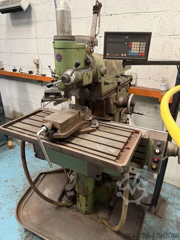 Univerzálna frézovacia a vyvrtávacia stroj Gebr. Thiel Duplex 159 Universal Milling Machine with DRO