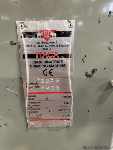 Prensa de esquinas neumática ITACA Alta Coop