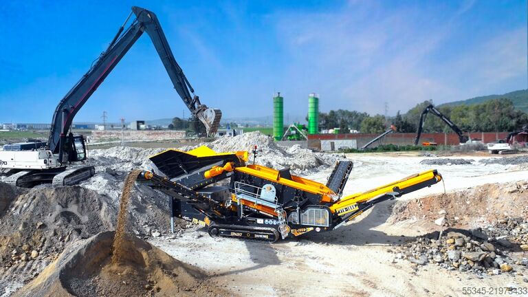 Siebmaschine FABO Tracked Screening Plant Mobile Screening Plant FTB-1550