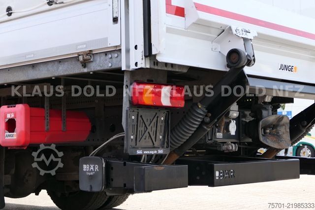 รถบรรทุกพื้นเรียบพร้อมผ้าใบคลุม MERCEDES-BENZ Atego 1530 Pritsche Plane Standklima LBW Euro 6