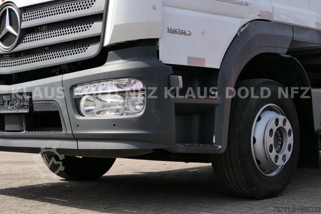 รถบรรทุกพื้นเรียบพร้อมผ้าใบคลุม MERCEDES-BENZ Atego 1530 Pritsche Plane Standklima LBW Euro 6