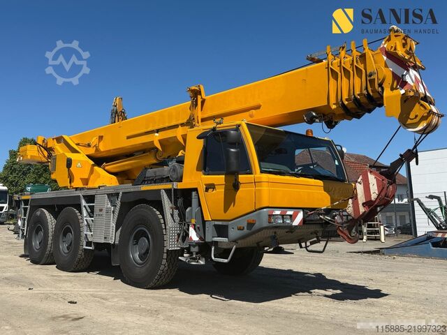 Lastbilsmonterad kran Faun Tadano ATF 60-3/Autokran/6x6x6/Klappspit