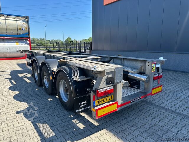 Konteineru pārvadājumi Van Hool 20FT/30FT ADR CHASSIS / galvanized / BPW DRUM /...