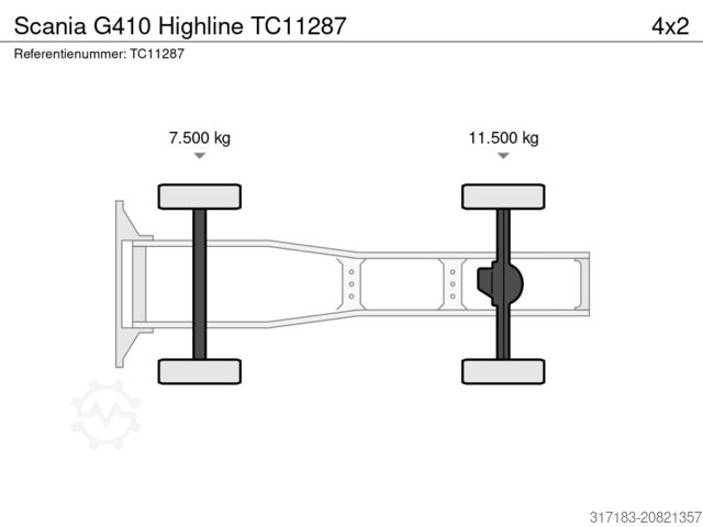 Estándar-SZM Scania G410 Highline