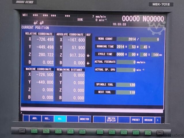 Обрабатывающий центр MORI SEIKI NH 5000 DCG 40