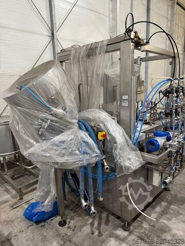 Beverage production machine Wick und Schaefer GmbH Rotary Filler with Cap Sorter and Capper