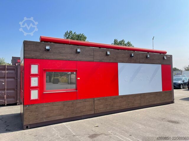 Werkplaatscontainer  Werkstatt Büro Office Container 8m