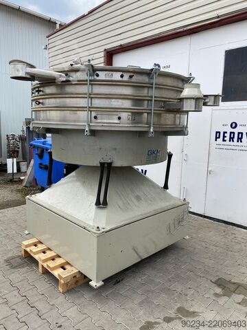 1820 mm, 3 dekk, 4 kW, rustfritt ståltumlesikt GKM Siebtechnik GmbH Type KTS 2000/3 GKM Siebtechnik GmbH KTS 2000/3