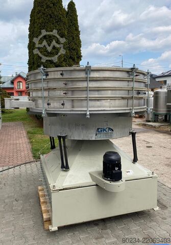 1820 mm, 3 dekk, 4 kW, rustfritt ståltumlesikt GKM Siebtechnik GmbH Type KTS 2000/3 GKM Siebtechnik GmbH KTS 2000/3