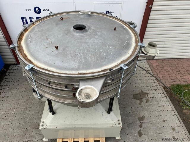 1820 mm, 3 dekk, 4 kW, rustfritt ståltumlesikt GKM Siebtechnik GmbH Type KTS 2000/3 GKM Siebtechnik GmbH KTS 2000/3