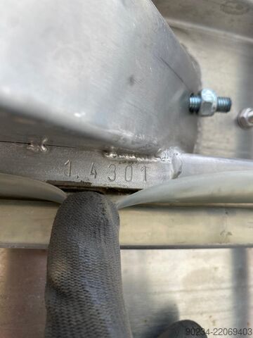 1820 mm, 3 dekk, 4 kW, rustfritt ståltumlesikt GKM Siebtechnik GmbH Type KTS 2000/3 GKM Siebtechnik GmbH KTS 2000/3