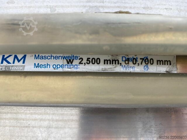 1820 mm, 3 dekk, 4 kW, rustfritt ståltumlesikt GKM Siebtechnik GmbH Type KTS 2000/3 GKM Siebtechnik GmbH KTS 2000/3