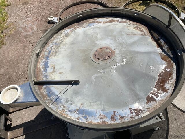 1820 mm, 3 dekk, 4 kW, rustfritt ståltumlesikt GKM Siebtechnik GmbH Type KTS 2000/3 GKM Siebtechnik GmbH KTS 2000/3