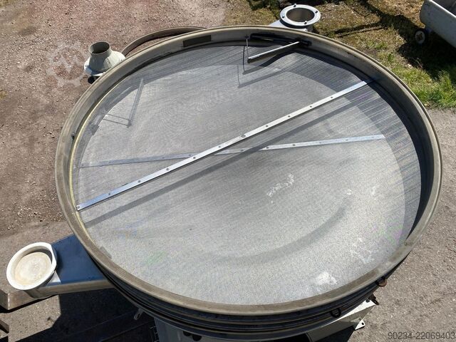 1820 mm, 3 dekk, 4 kW, rustfritt ståltumlesikt GKM Siebtechnik GmbH Type KTS 2000/3 GKM Siebtechnik GmbH KTS 2000/3