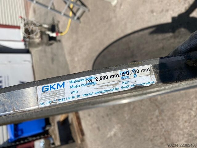 1820 mm, 3 dekk, 4 kW, rustfritt ståltumlesikt GKM Siebtechnik GmbH Type KTS 2000/3 GKM Siebtechnik GmbH KTS 2000/3