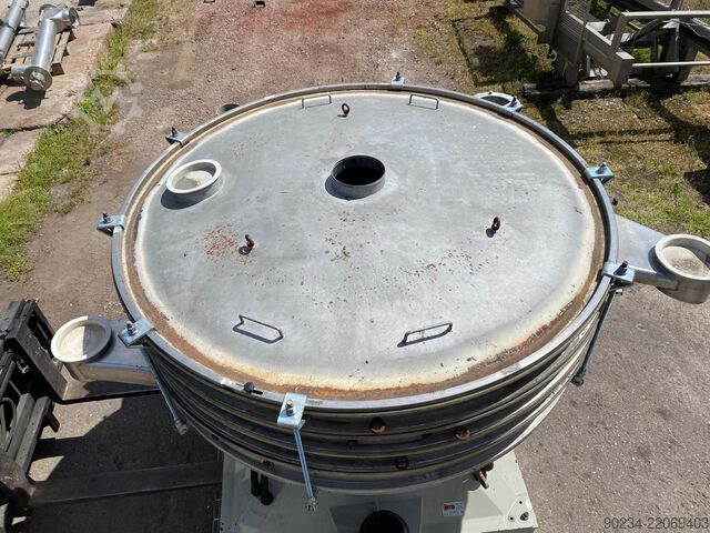 1820 mm, 3 dekk, 4 kW, rustfritt ståltumlesikt GKM Siebtechnik GmbH Type KTS 2000/3 GKM Siebtechnik GmbH KTS 2000/3
