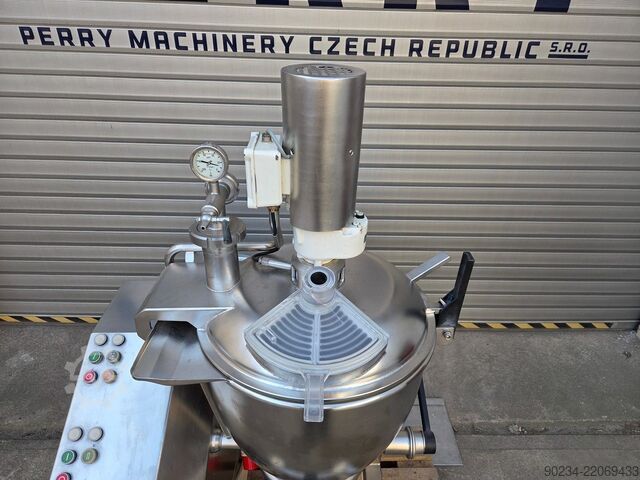 Mezcladora de alta intensidad Stephan modelo UM60 E de acero inoxidable, 60 litros, máquina universa STEPHAN UM60 E