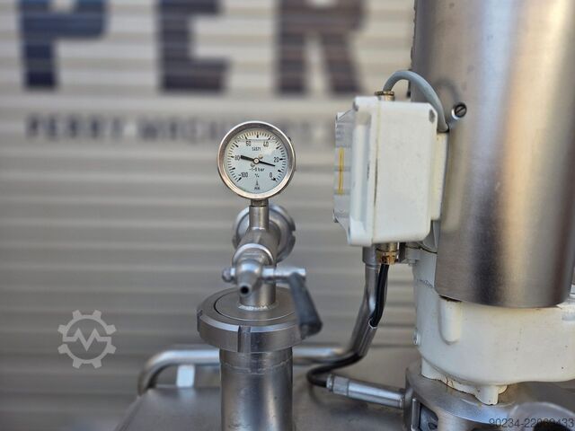 Mezcladora de alta intensidad Stephan modelo UM60 E de acero inoxidable, 60 litros, máquina universa STEPHAN UM60 E