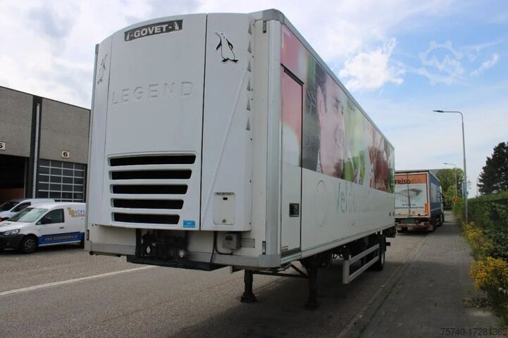 Transport réfrigéré/congélé Pacton 1x SAF + frigo + lift