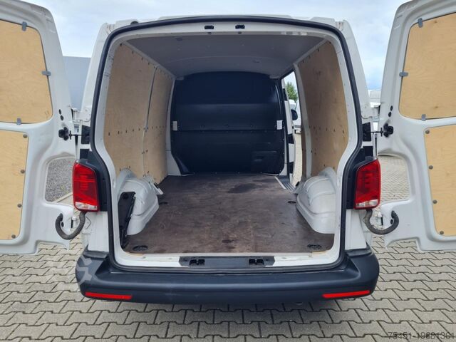 Furgão de painéis VW T6.1 Kasten TDi lang Flügeltüren KLIMA Verkleidungen