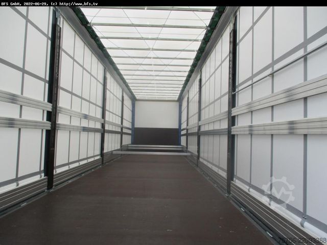 Semirremolque abierto con toldo BERGER Sattelanhänger SAPL 24 LTn Berger Light, Getränk
