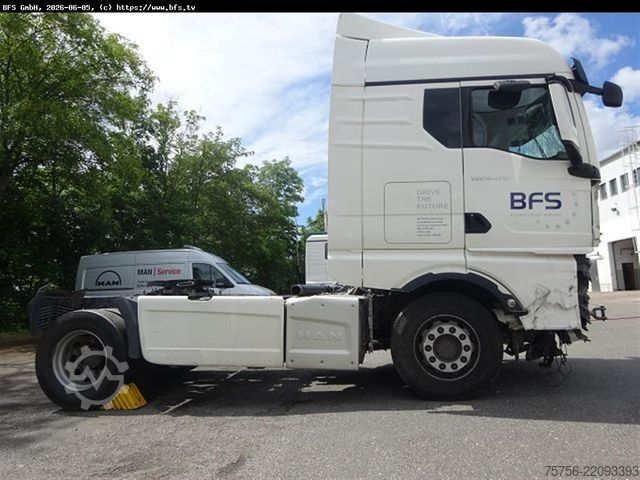 Đầu kéo tiêu chuẩn MAN TGX (TG3) 18.470 4x2 BL SA TG3   UNFALLSCHADEN
