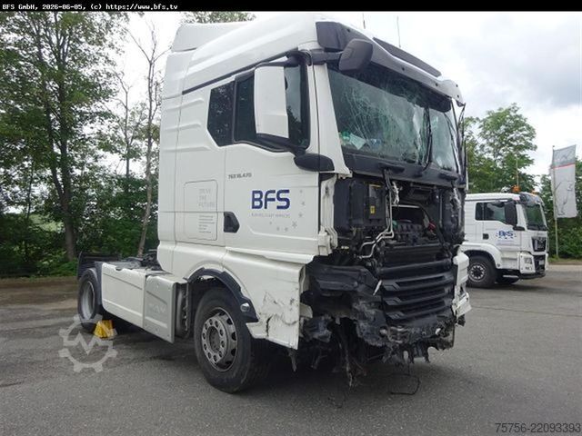 Đầu kéo tiêu chuẩn MAN TGX (TG3) 18.470 4x2 BL SA TG3   UNFALLSCHADEN