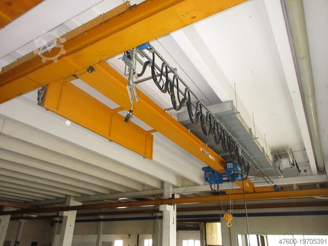 رافعة سقفية رافعة قاعة + سكة جسرية ABUS Hallenkran Brückenkran Kran ELV Seilzug 1600Kg 1,6t B 9550mm Abuliner